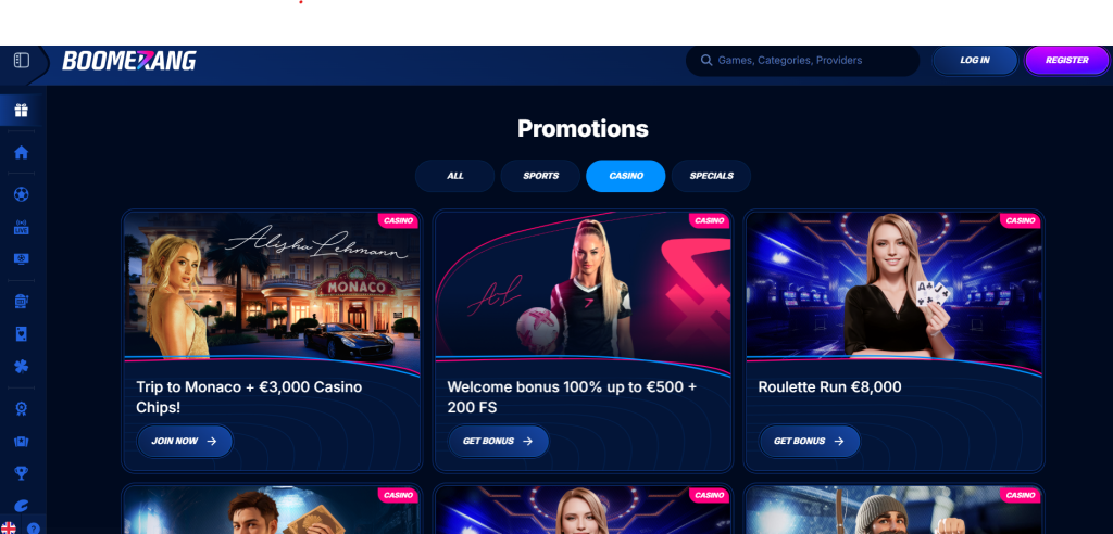 BoomerangBet Guia del Jugador 2025 — Donde Juegan los Ganadores